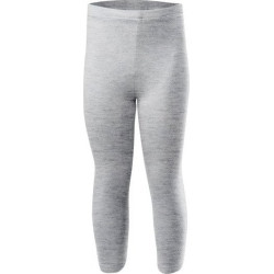 RENNWEAR Legginsy z nogawką 3/4 sportowe damskie męskie dziecięce bawełniane melanż - szary 152 cm