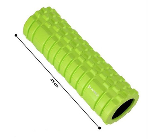 Масажний ролик HMS FS102, зелений