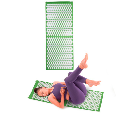 Точковий килимок inSPORTline AKU-1000 125 x 50 cm - зелений Точковий килимок inSPORTline AKU-1000 125 x 50 cm - зелений
