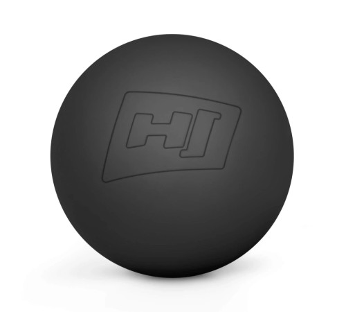 М'яч масажний силіконовий Hop-Sport HS-S063MB 63 мм, чорний М'яч масажний силіконовий Hop-Sport HS-S063MB 63 мм, чорний