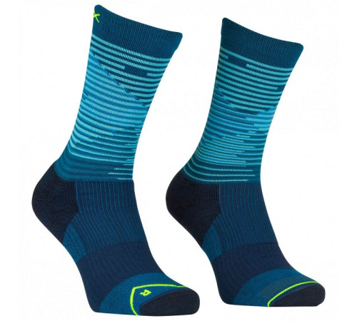 Шкарпетки ч Ortovox ALL MOUNTAIN MID SOCKS M petrol blue - 39-41 Шкарпетки ч Ortovox ALL MOUNTAIN MID SOCKS M petrol blue - 39-41