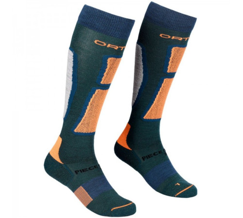 Шкарпетки ч Ortovox SKI ROCK'N'WOOL LONG SOCKS M pacific green - 45-47 - синій/зелений Шкарпетки ч Ortovox SKI ROCK'N'WOOL LONG SOCKS M pacific green - 45-47 - синій/зелений