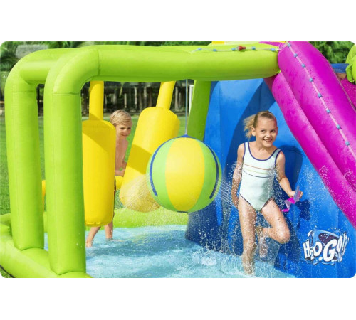 Надувний ігровий майданчик Mega Park Bestway 53387 710x310x265 см Надувний ігровий майданчик Mega Park Bestway 53387 710x310x265 см