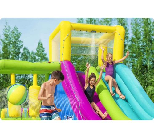 Надувний ігровий майданчик Mega Park Bestway 53387 710x310x265 см Надувний ігровий майданчик Mega Park Bestway 53387 710x310x265 см