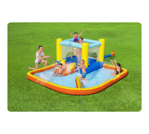 Plac zabaw dmuchany Beach Bounce 365 × 340 × 152 cm Bestway 53381