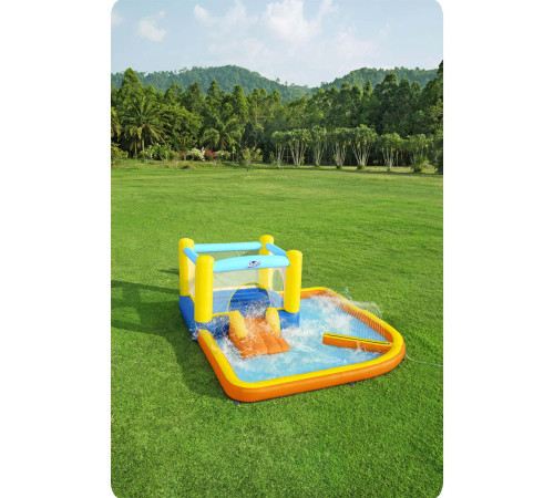 Plac zabaw dmuchany Beach Bounce 365 × 340 × 152 cm Bestway 53381