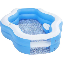 Басейн надувний дитячий Bestway 54409 270x198x51 см 