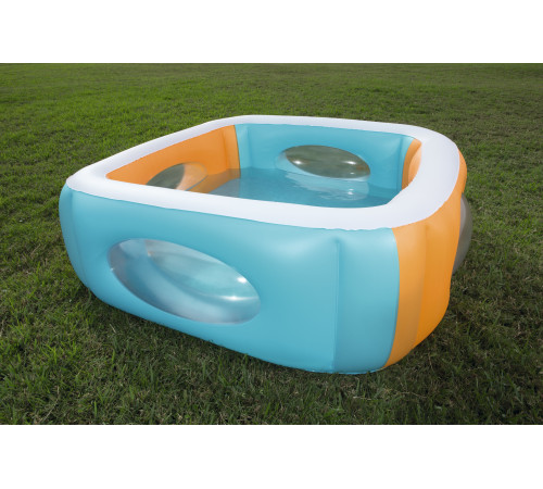 Басейн надувний дитячий Window Pool Bestway 51132 168x168х56 см Басейн надувний дитячий Window Pool Bestway 51132 168x168х56 см