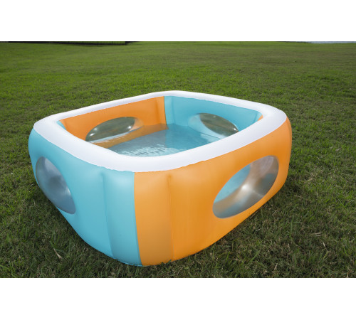 Басейн надувний дитячий Window Pool Bestway 51132 168x168х56 см Басейн надувний дитячий Window Pool Bestway 51132 168x168х56 см