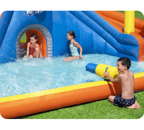 Plac zabaw dmuchany Mega Park 551 x 502 x 265 cm Bestway 53377