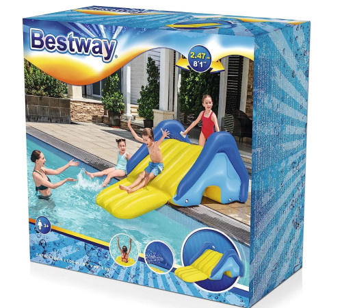 Гірка надувна дитяча Bestway 52453 247x124x100 см