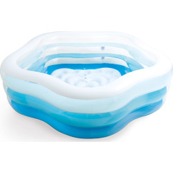 Басейн надувний дитячий Intex 56495 185x180х53 см синій