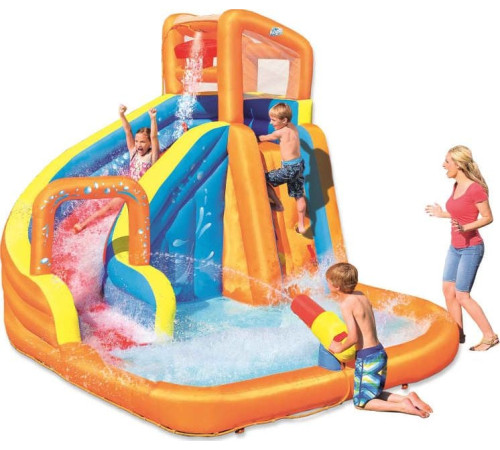 Надувний ігровий майданчик Turbo Splash Water Zone Bestway 53301 365х320 см Надувний ігровий майданчик Turbo Splash Water Zone Bestway 53301 365х320 см