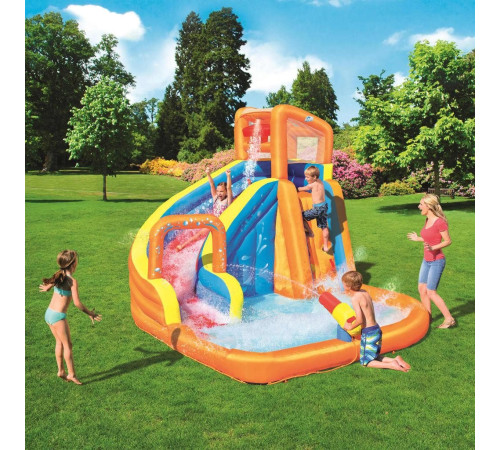 Надувний ігровий майданчик Turbo Splash Water Zone Bestway 53301 365х320 см Надувний ігровий майданчик Turbo Splash Water Zone Bestway 53301 365х320 см