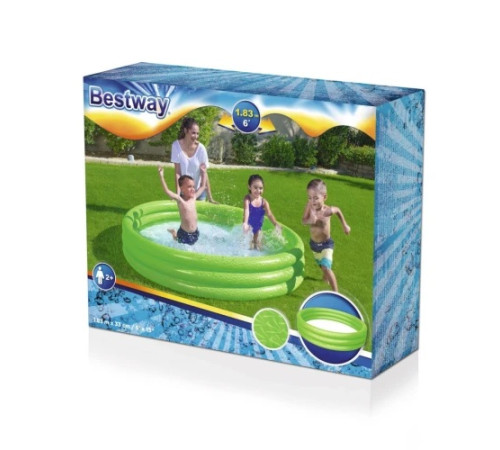 Басейн надувний дитячий Bestway 51027 183x33 см Басейн надувний дитячий Bestway 51027 183x33 см