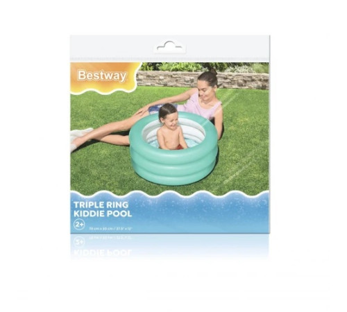 Басейн надувний дитячий Bestway 51033 70x30 см