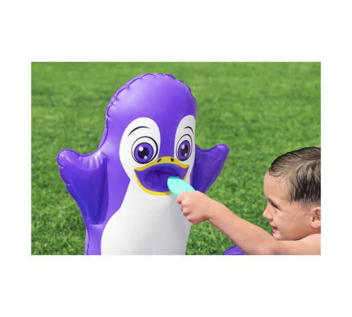 Надувний ігровий майданчик Polar Pals Bestway 53156 134x131x73 см Надувний ігровий майданчик Polar Pals Bestway 53156 134x131x73 см