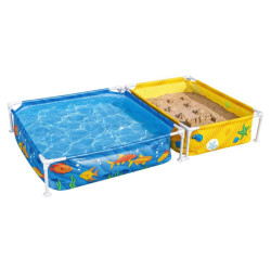 Басейн каркасний дитячий Bestway 213 x 122 см, різнокольоровий