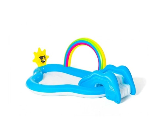 Надувний ігровий майданчик Rainbow N' Shine Bestway 53092 257x145x91 см Надувний ігровий майданчик Rainbow N' Shine Bestway 53092 257x145x91 см