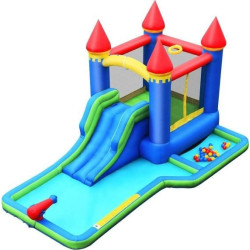 Надувний ігровий майданчик Castle Costway OP70586DE 480x280 см