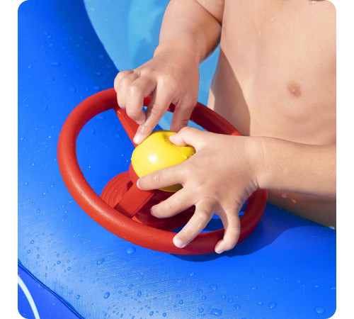 Басейн надувний дитячий Bestway 54370 213x155x132 см