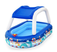 Басейн надувний дитячий Bestway 54370 213x155x132 см