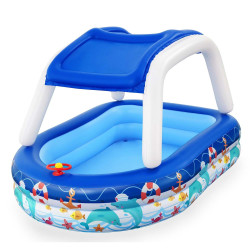 Басейн надувний дитячий Bestway 54370 213x155x132 см