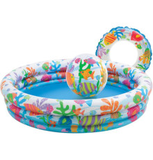 Басейн надувний дитячий Water World Intex 59469 132х28 см