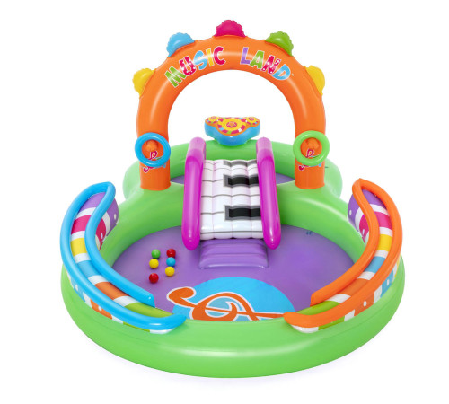 Надувний ігровий майданчик Sing N splash Bestway 53117 295x190x137 см Надувний ігровий майданчик Sing N splash Bestway 53117 295x190x137 см
