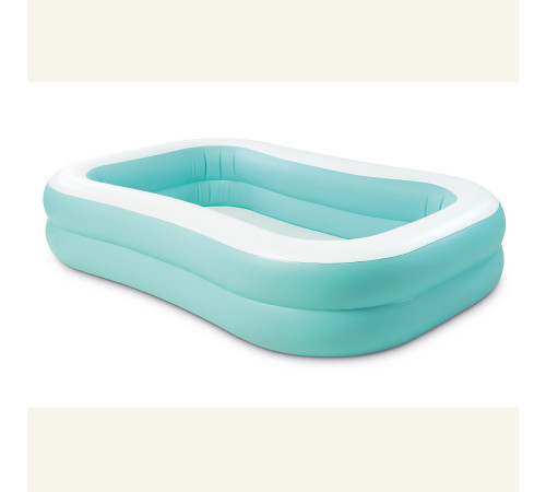 Басейн надувний дитячий Intex 57181-blue 229x147x46 см