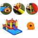 Надувний ігровий майданчик Замок Costway 400x280x195 см
