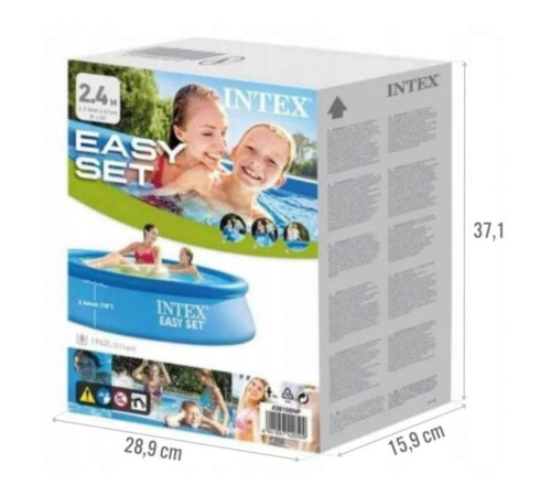 Басейн надувний дитячий Easy Set Intex 28106 244 x 61 см