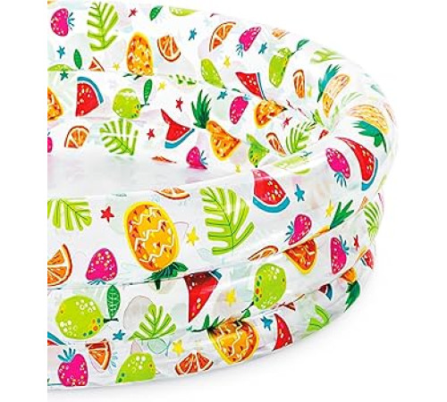 Басейн надувний дитячий Fish inflatable INTEX 59469 132х28 см