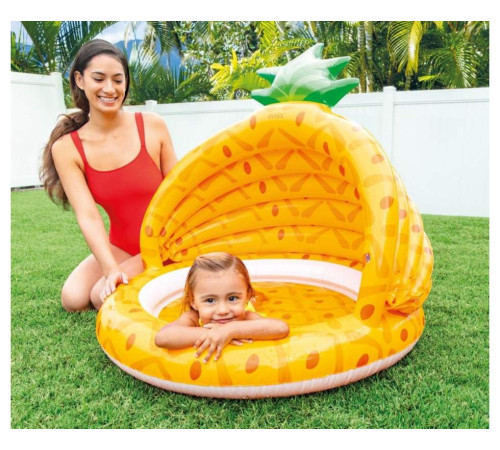 Басейн надувний дитячий Ананас Intex 58414 102x94 см