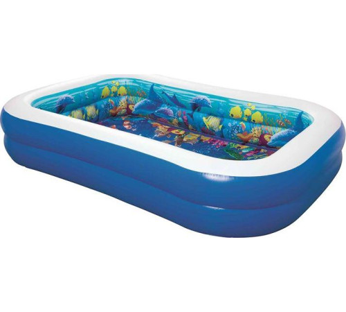 Басейн надувний дитячий 3D Undersea Play Adventure Pool Bestway 54177 262x175х51 см Басейн надувний дитячий 3D Undersea Play Adventure Pool Bestway 54177 262x175х51 см