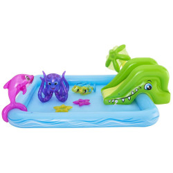 Надувний ігровий майданчик Fantastic Aquarium Bestway 53052 239х206х86 см