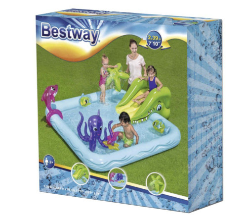 Надувний ігровий майданчик Fantastic Aquarium Bestway 53052 239х206х86 см Надувний ігровий майданчик Fantastic Aquarium Bestway 53052 239х206х86 см
