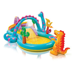 Надувний ігровий майданчик Динозаври INTEX 57135 302x229x112 см
