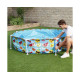Басейн каркасний дитячий Steel Pro Frame Pool Bestway 56432 244x51 см