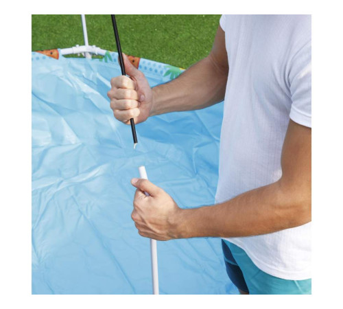 Басейн каркасний дитячий Steel Pro Frame Pool Bestway 56432 244x51 см Басейн каркасний дитячий Steel Pro Frame Pool Bestway 56432 244x51 см