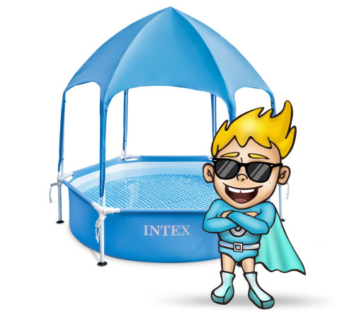 Басейн каркасний дитячий INTEX 28209 183x38 см Басейн каркасний дитячий INTEX 28209 183x38 см