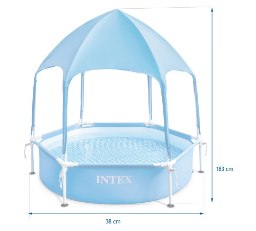 Басейн каркасний дитячий INTEX 28209 183x38 см Басейн каркасний дитячий INTEX 28209 183x38 см