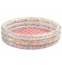 Басейн надувний INTEX 58427 «Квіточки» 86 х 25 см