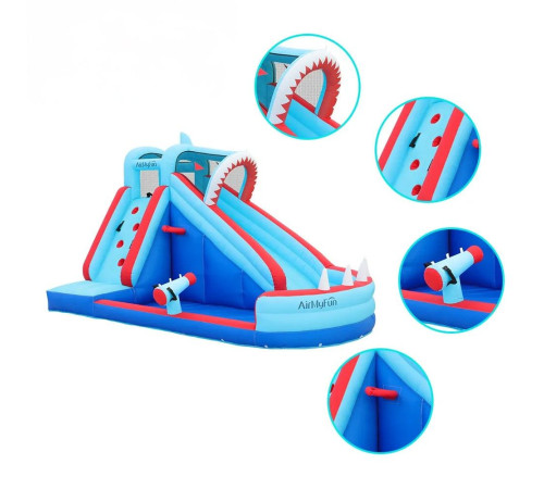 Ігровий майданчик надувний AirMyFun Shark 83046