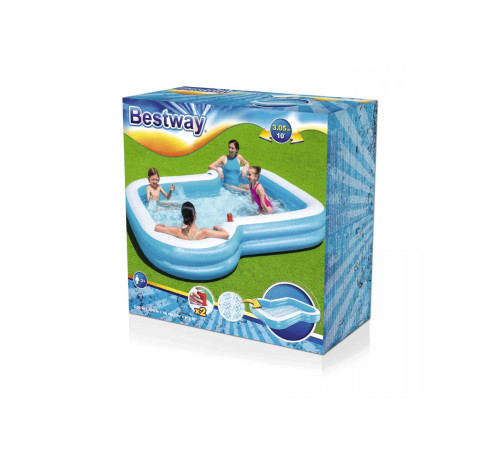 Басейн надувний дитячий Bestway 54321 305x274 x 46 см