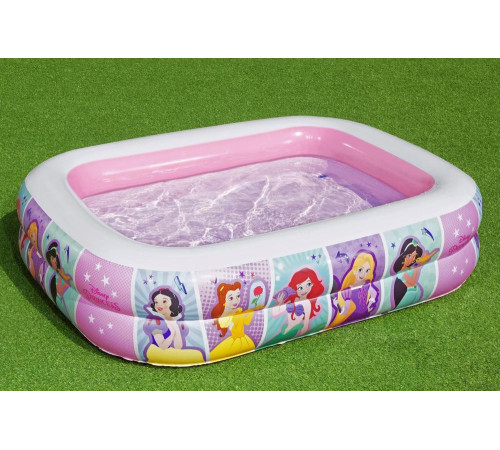 Басейн надувний дитячий Disney Princesses Bestway 91056 200x146x48 см