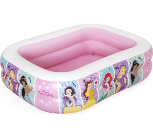 Басейн надувний дитячий Disney Princesses Bestway 91056 200x146x48 см