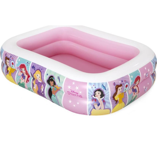 Басейн надувний дитячий Disney Princesses Bestway 91056 200x146x48 см