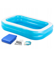 Басейн надувний дитячий Bestway 54006 262x175x51 см