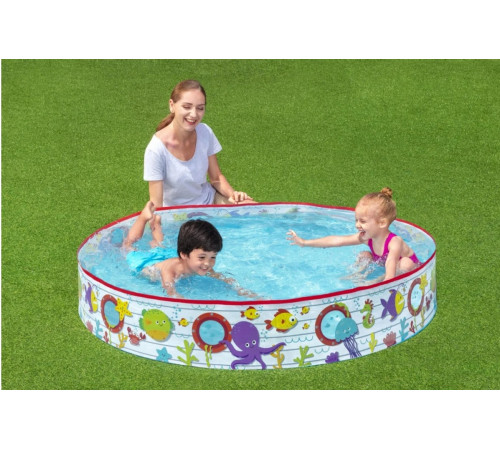 Басейн дитячий Рибки Bestway 55029 152х25 см Басейн дитячий Рибки Bestway 55029 152х25 см